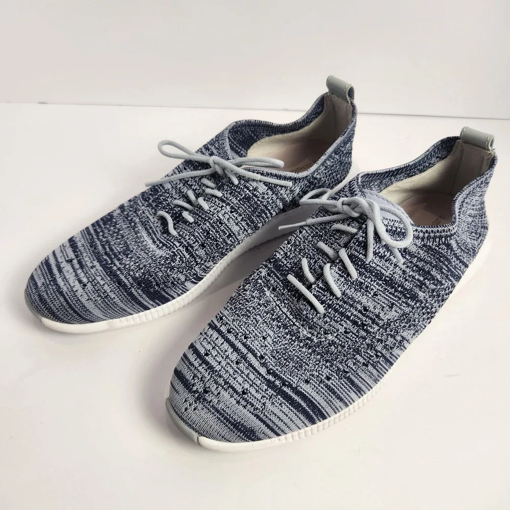 Cole Haan Zero Grand Women's‎ Blue Comfy Casual Lace-up Sneakers Size 8B
